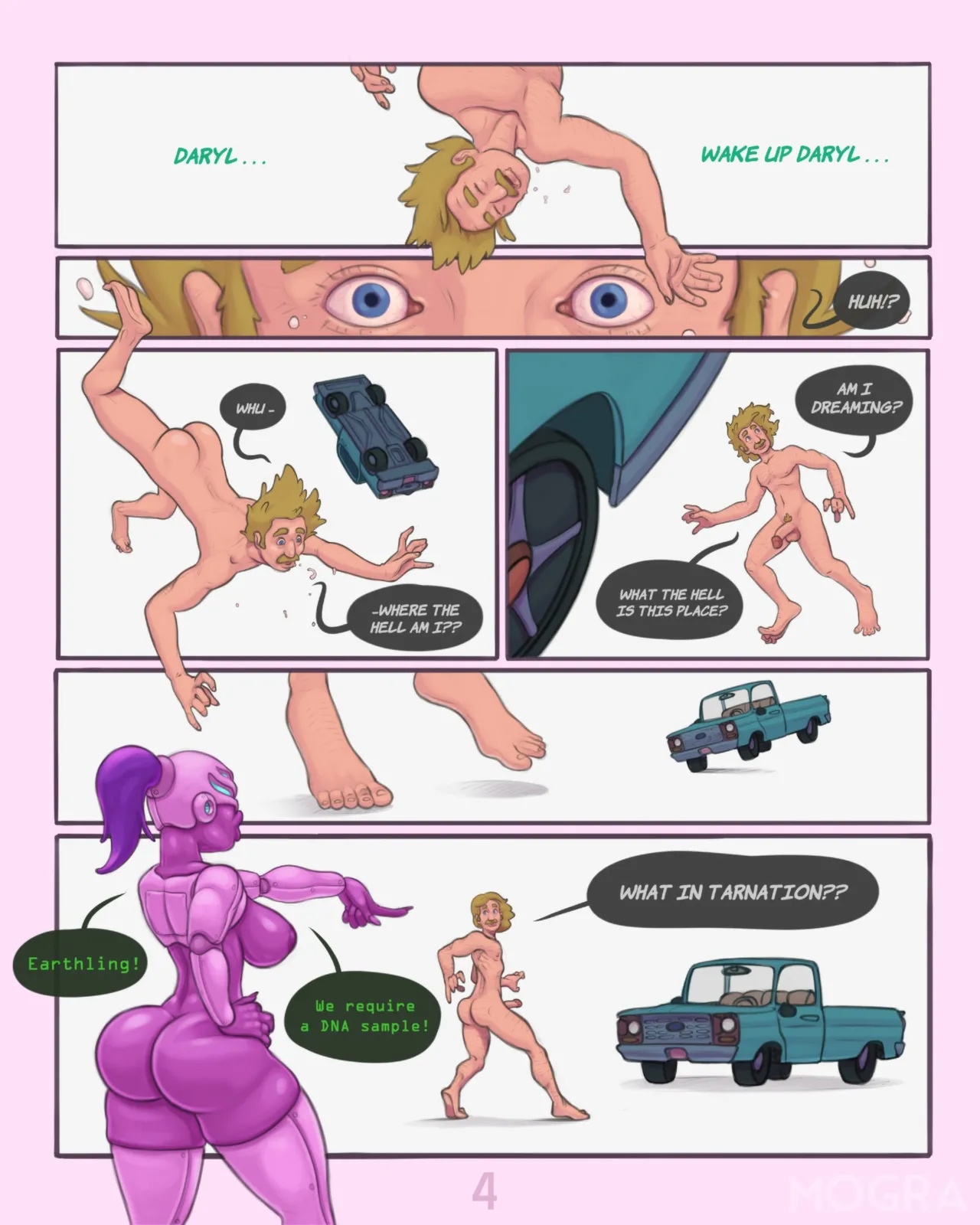 Abducted By Mogra Porn Comics english 04