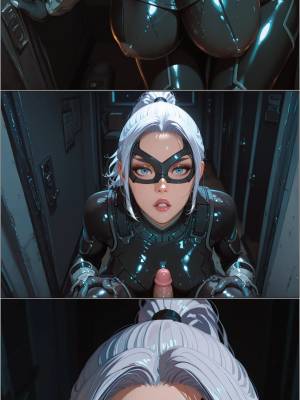 AI Generated: Black Cat By Pirate Wind Cat Porn Comics english 06