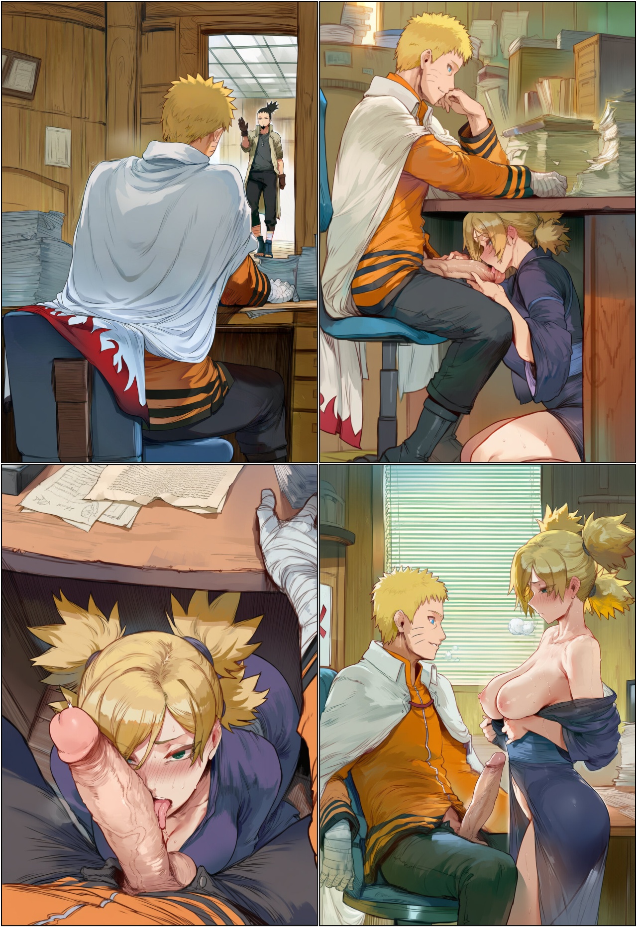 AI Generated: Naruto X Temari Porn Comics english 13