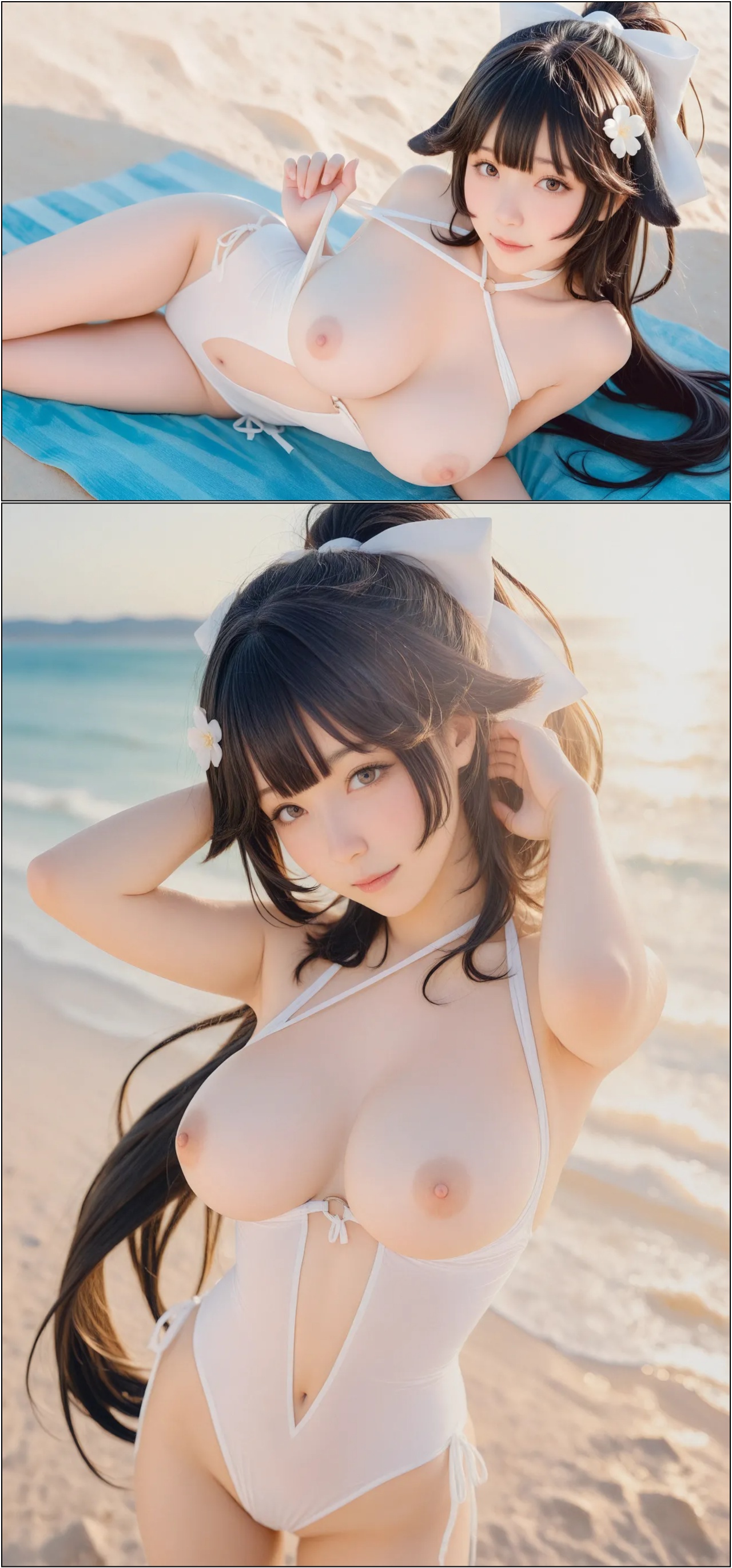 AI Generated: Takao By DyDy_Cos Porn Comics english 17