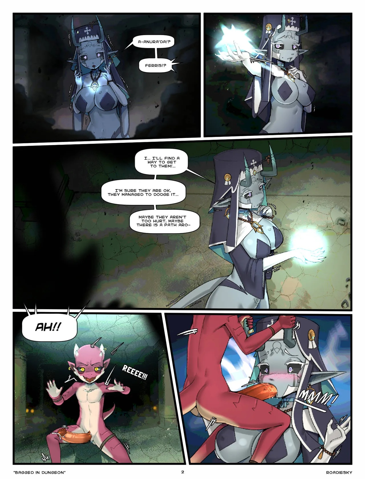 Bagged In Dungeon Porn Comics english 03