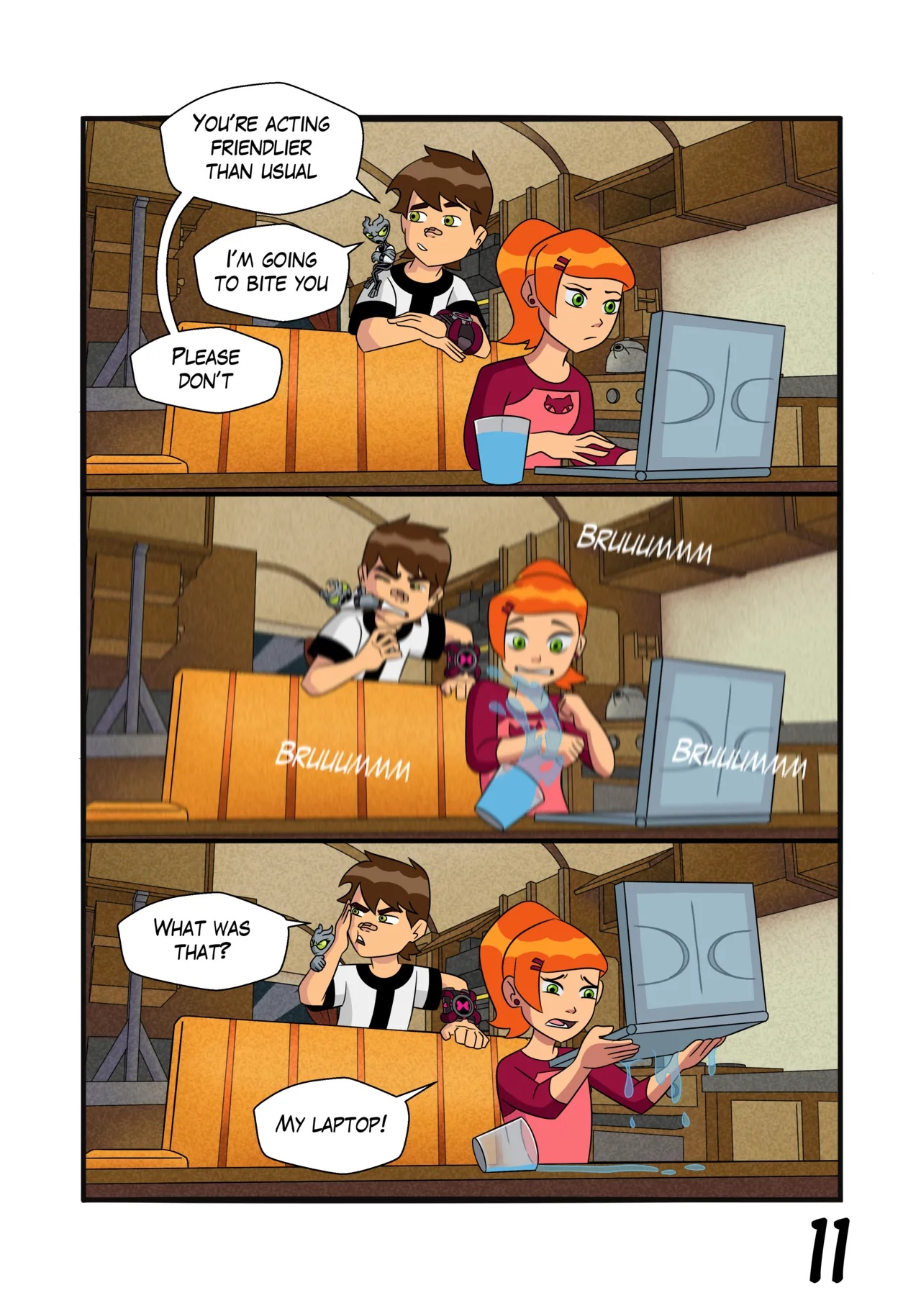 Ben 10: Chaquetrix Part 26 Porn Comics english 12