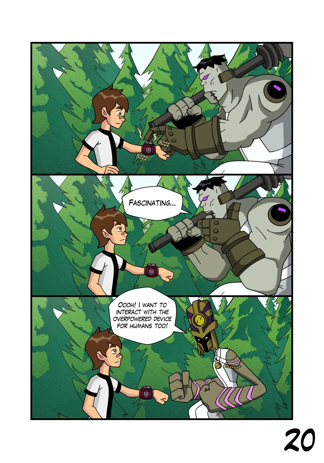 Ben 10: Chaquetrix Part 26 Porn Comics english 21