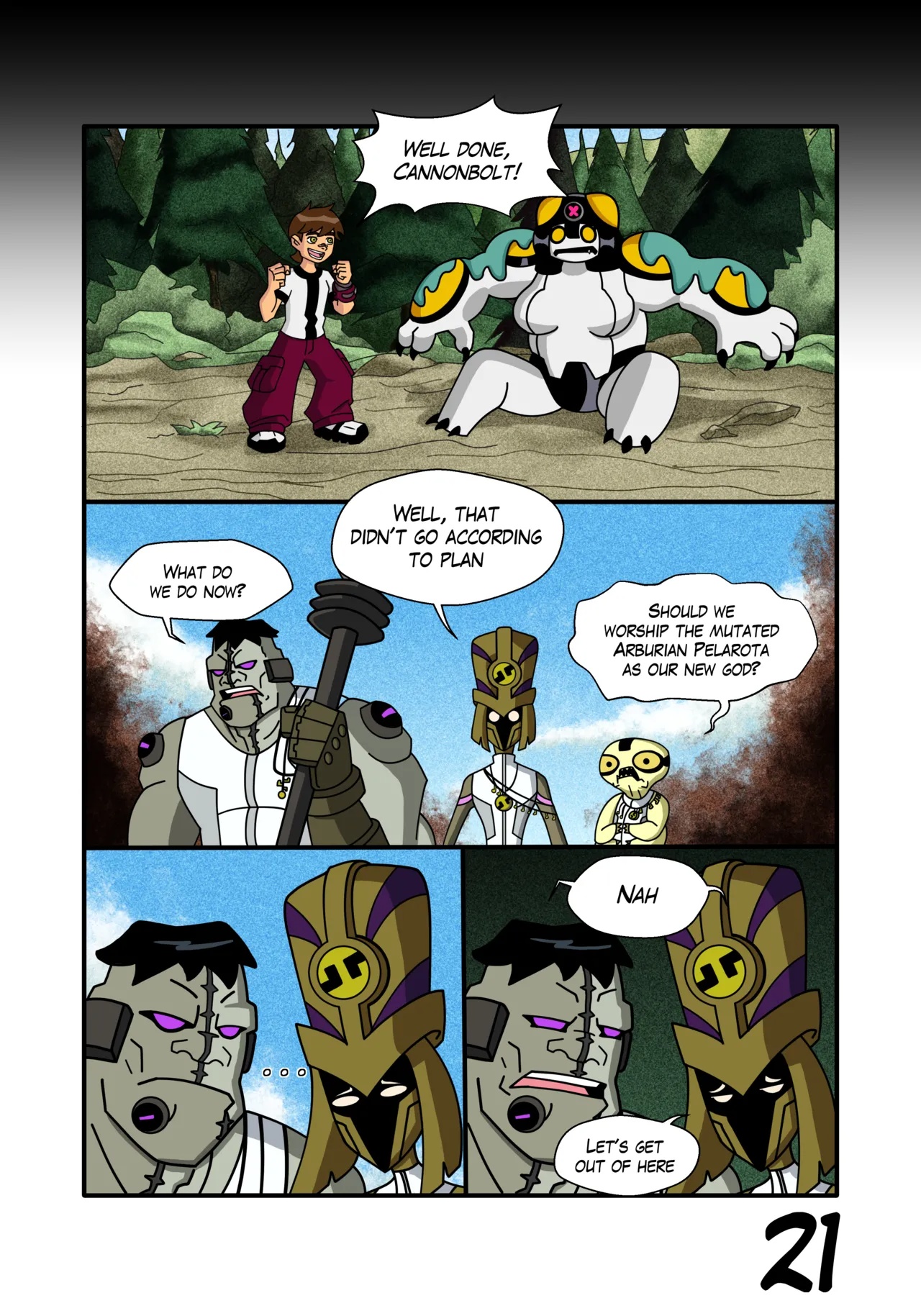 Ben 10: Chaquetrix Part 27 Porn Comics english 22