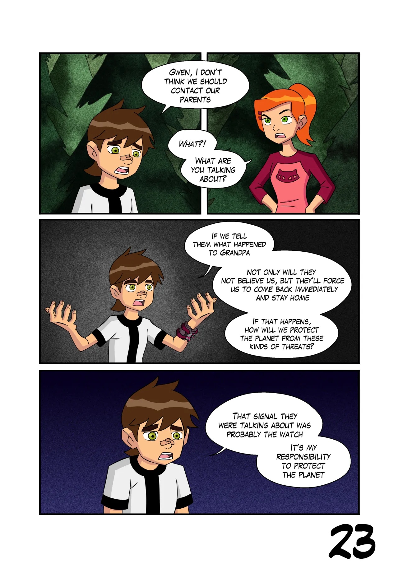Ben 10: Chaquetrix Part 27 Porn Comics english 24