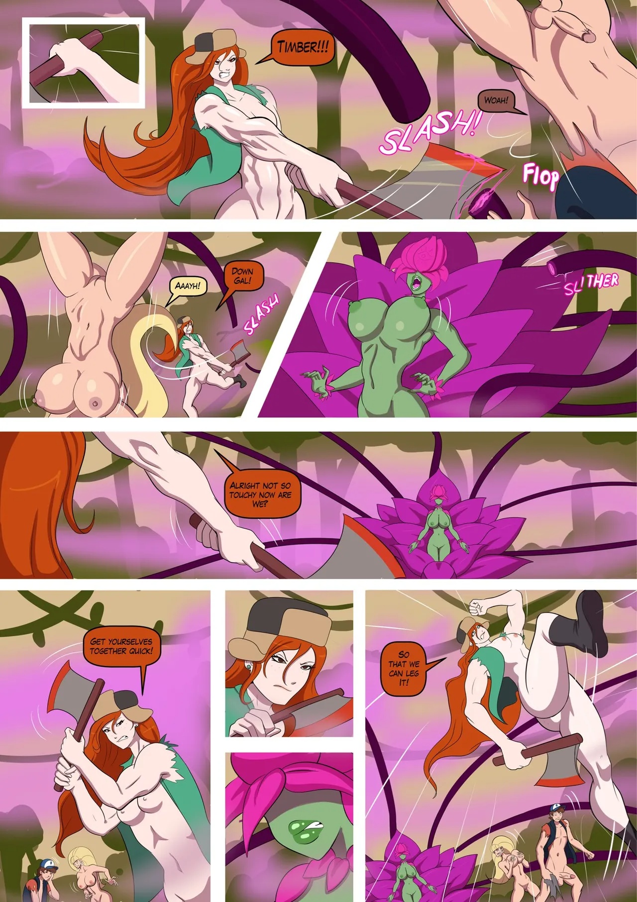 Bimbo Falls By Annon-Mlp Porn Comics english 54