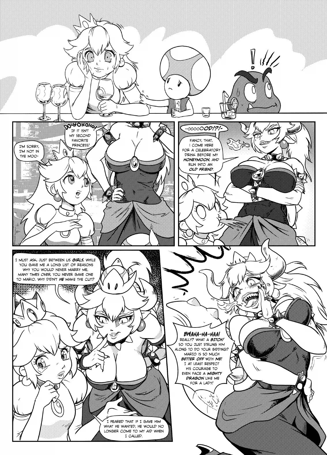 Bowsette Saga by Tony Kuusisto Porn Comics english 04