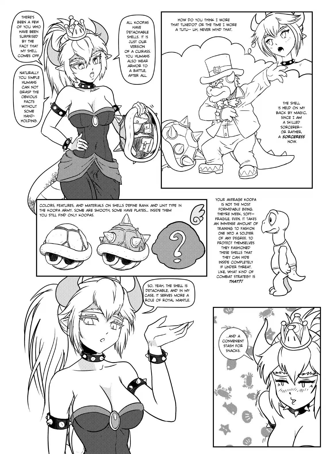 Bowsette Saga by Tony Kuusisto Porn Comics english 27