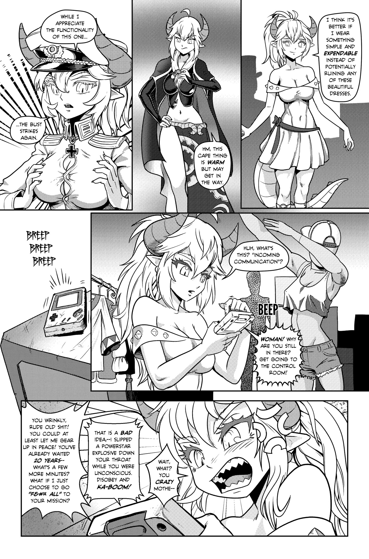 Bowsette Saga Part 2 Porn Comics english 06