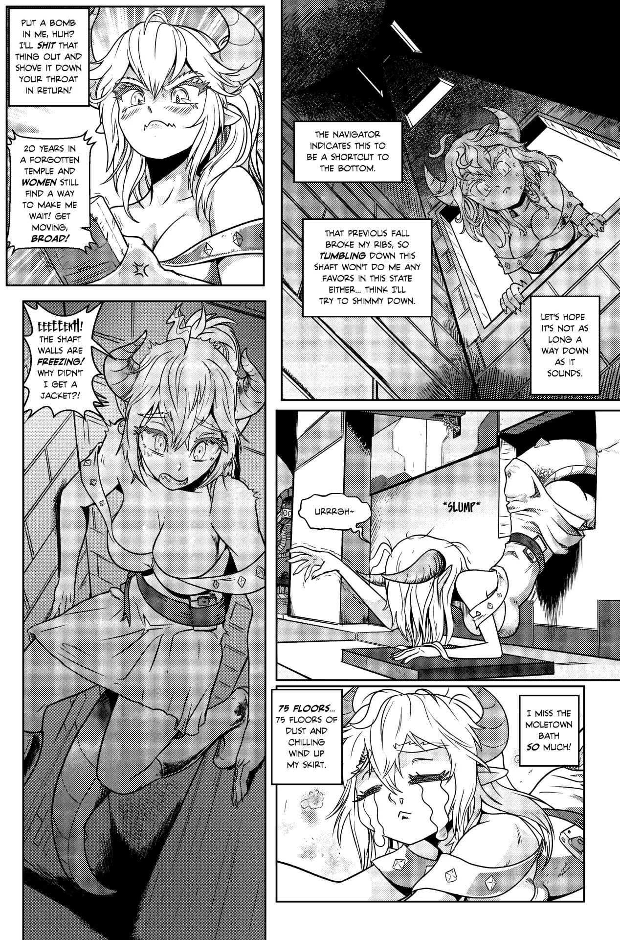 Bowsette Saga Part 2 Porn Comics english 07