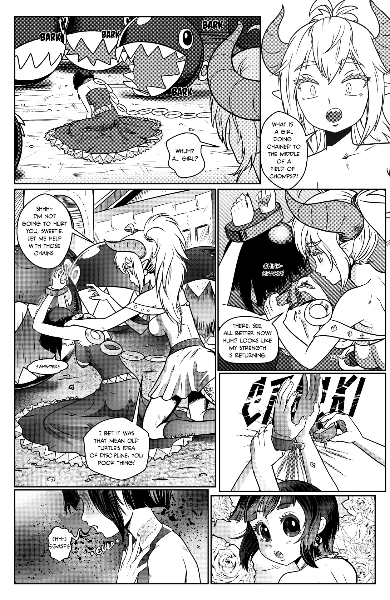 Bowsette Saga Part 2 Porn Comics english 09