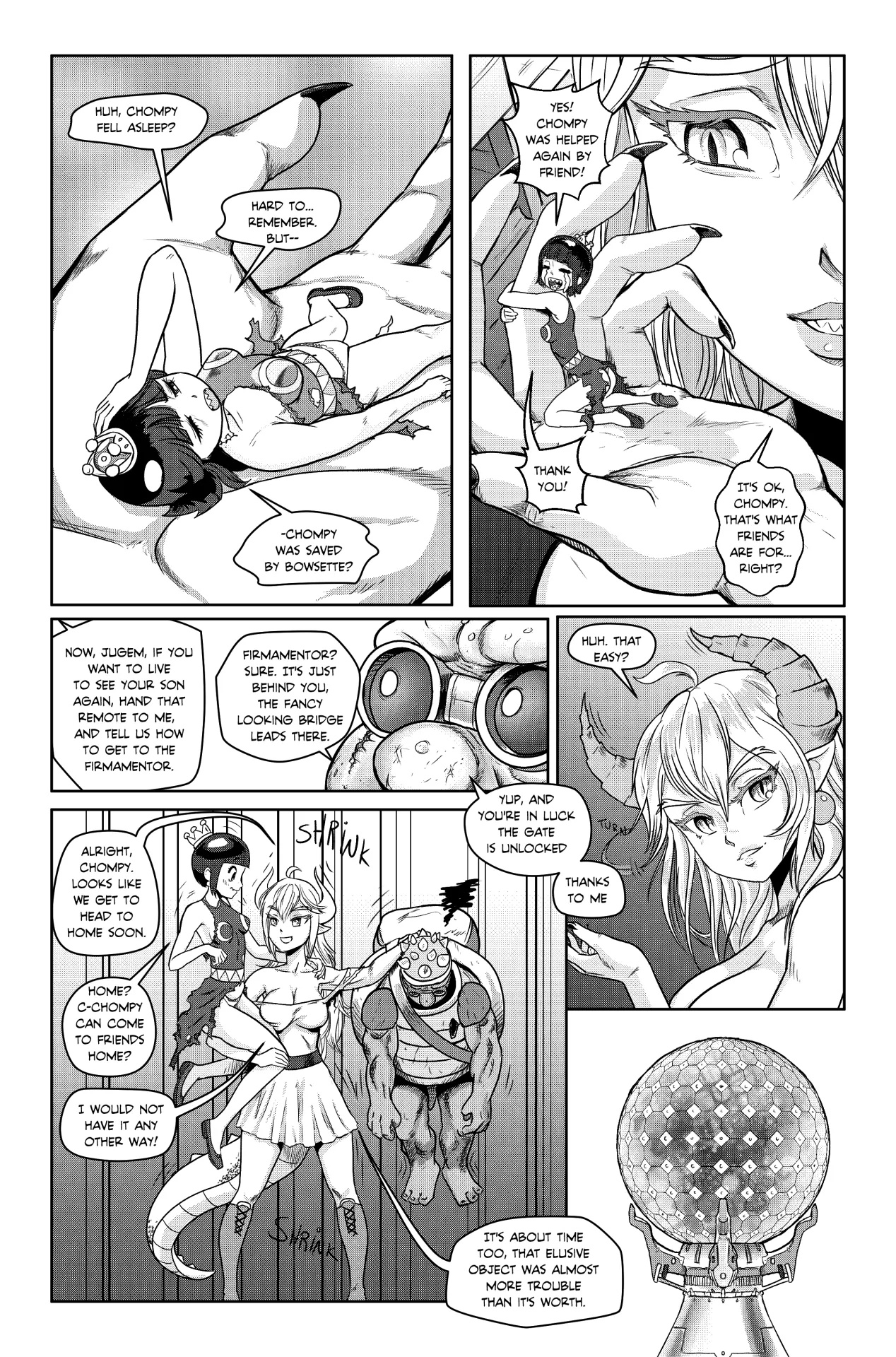 Bowsette Saga Part 2 Porn Comics english 23
