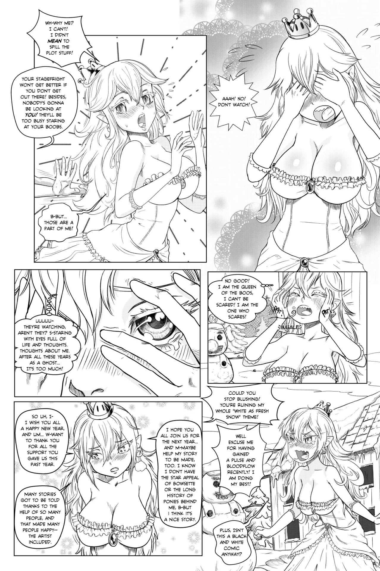 Bowsette Saga Part 2 Porn Comics english 28