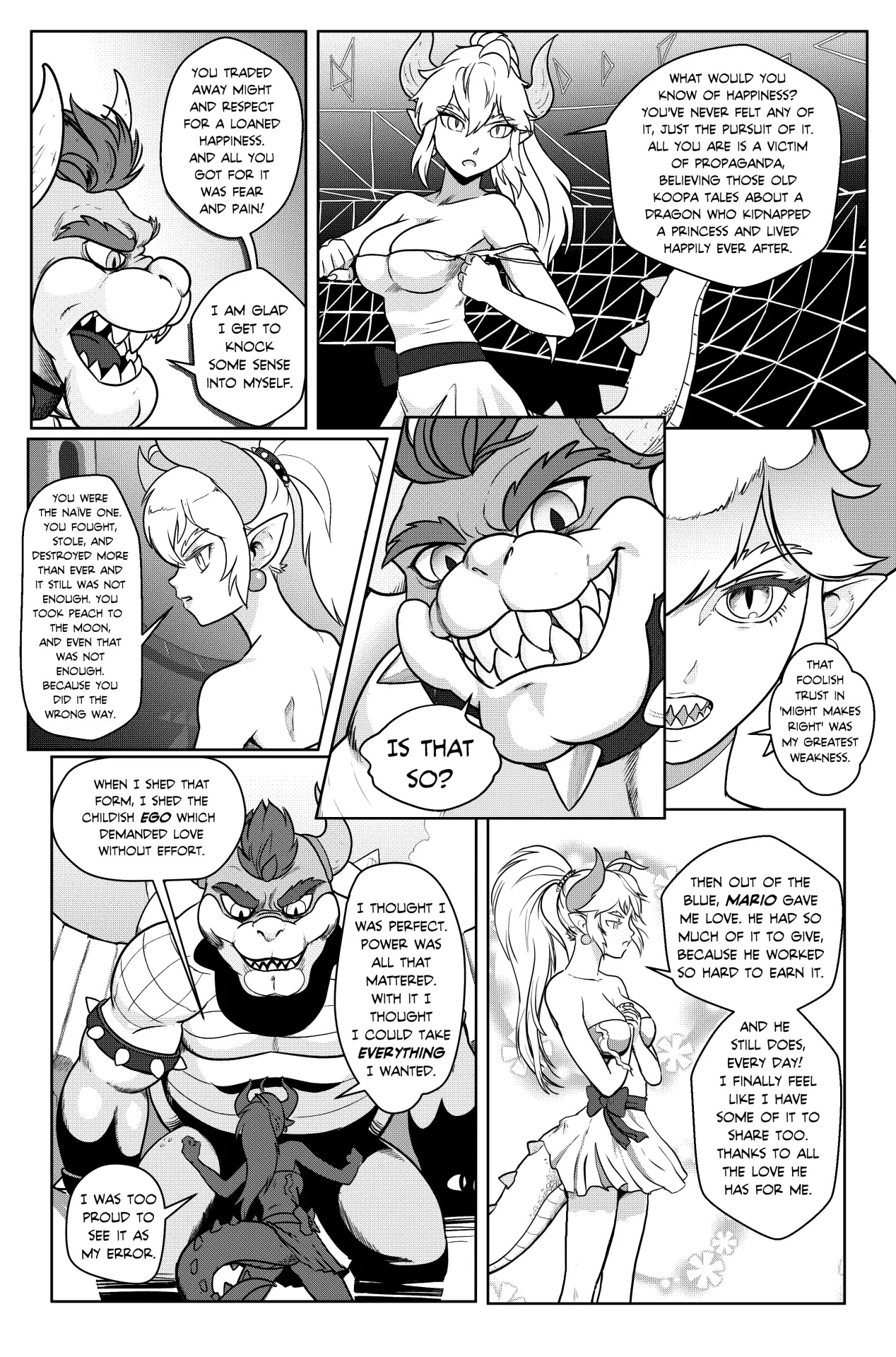 Bowsette Saga Part 3 Porn Comics english 02