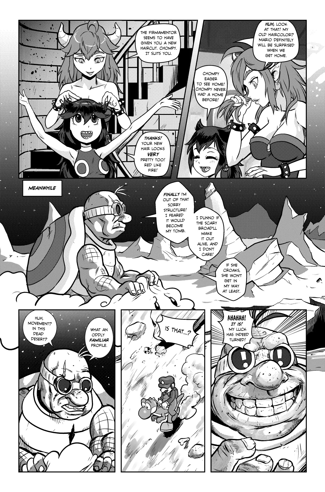 Bowsette Saga Part 3 Porn Comics english 14