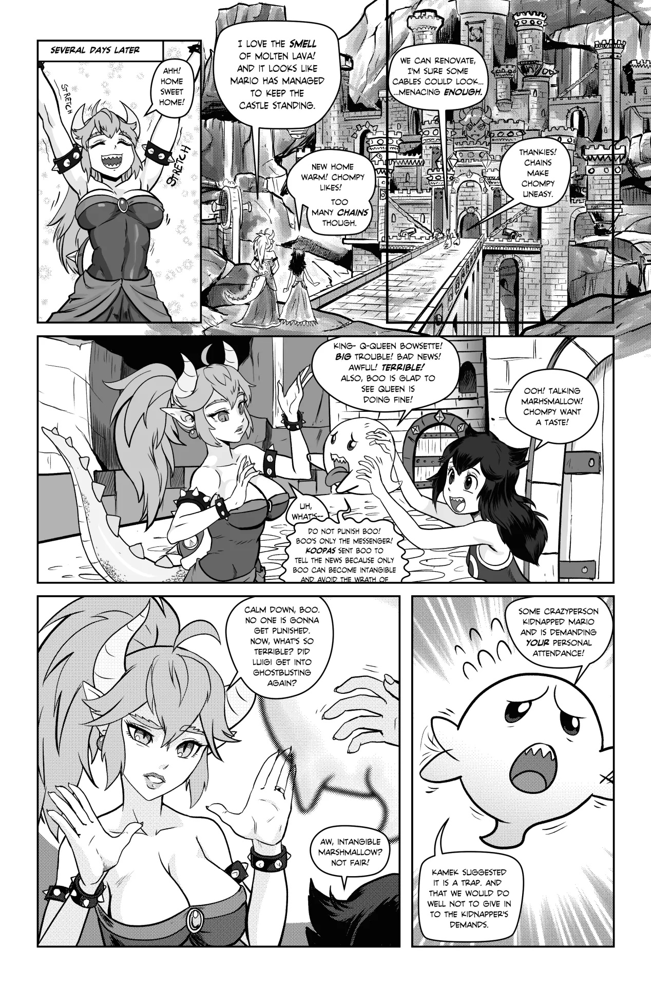 Bowsette Saga Part 3 Porn Comics english 16