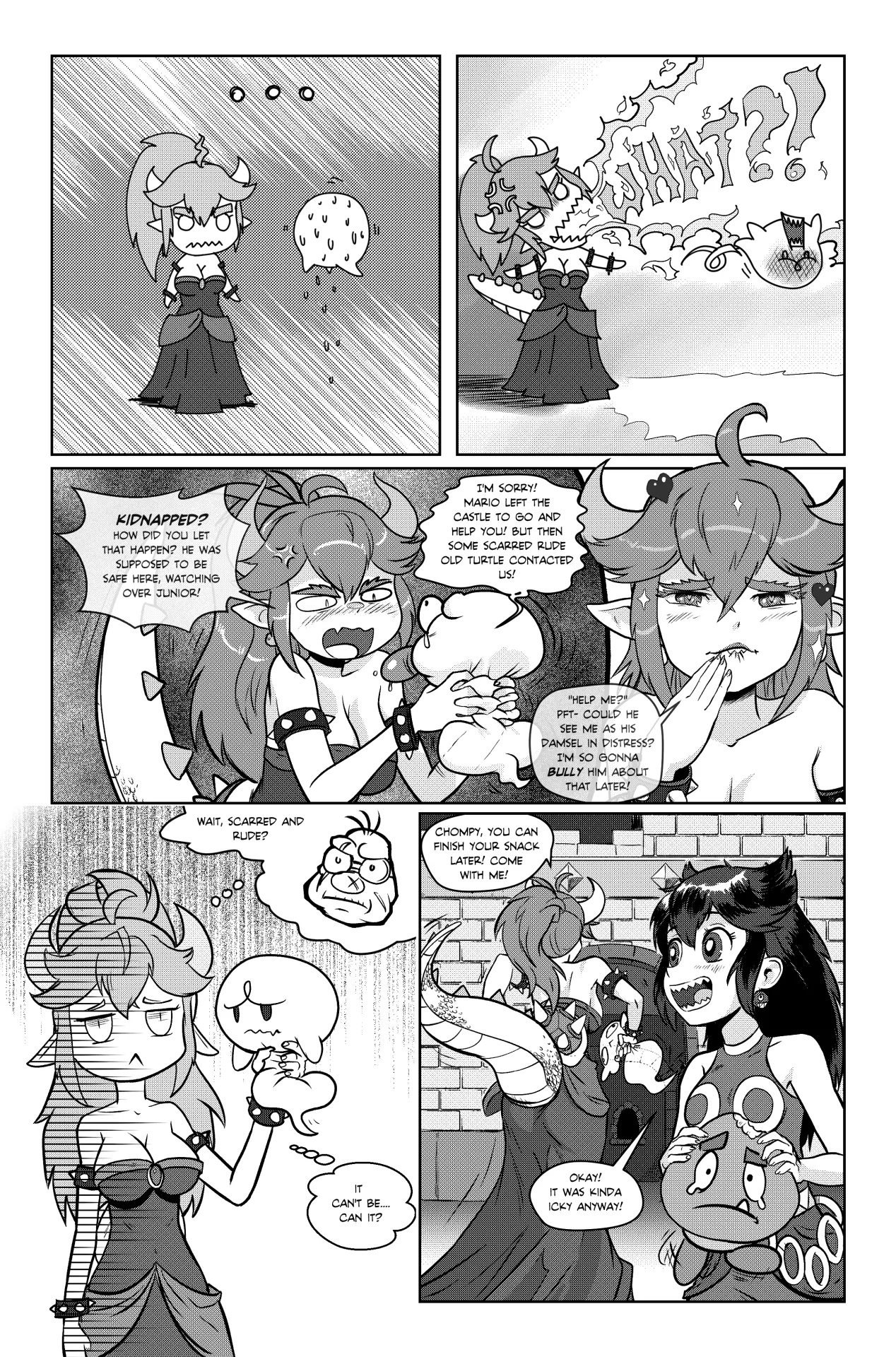 Bowsette Saga Part 3 Porn Comics english 17