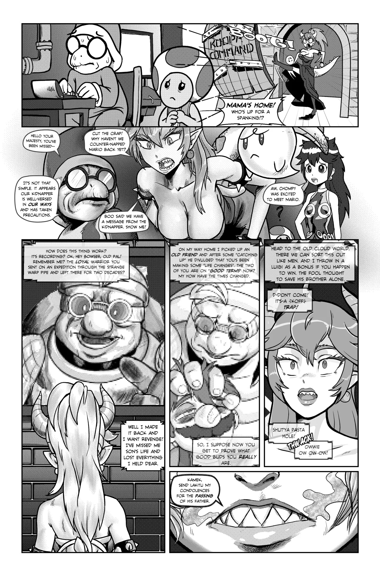 Bowsette Saga Part 3 Porn Comics english 18