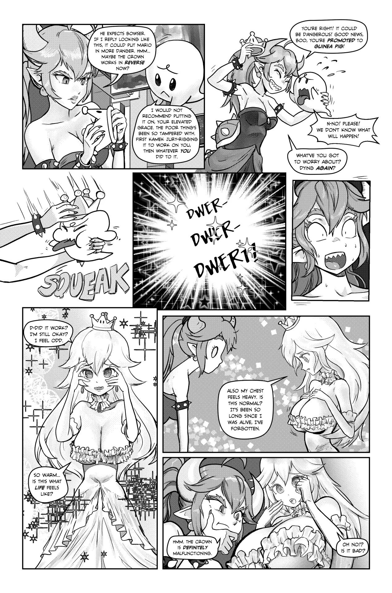 Bowsette Saga Part 3 Porn Comics english 19