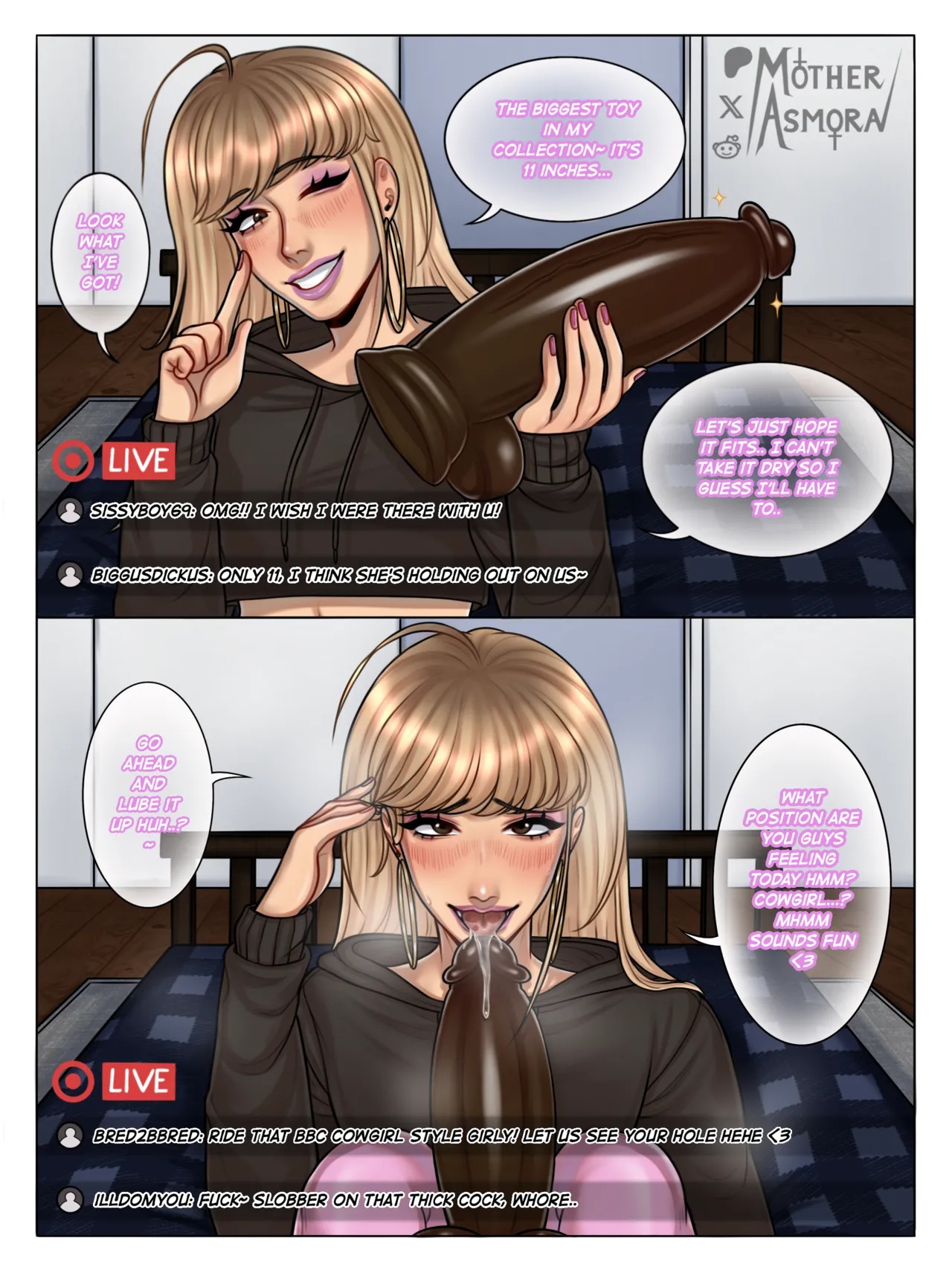 Caught Camming Porn Comics english 05