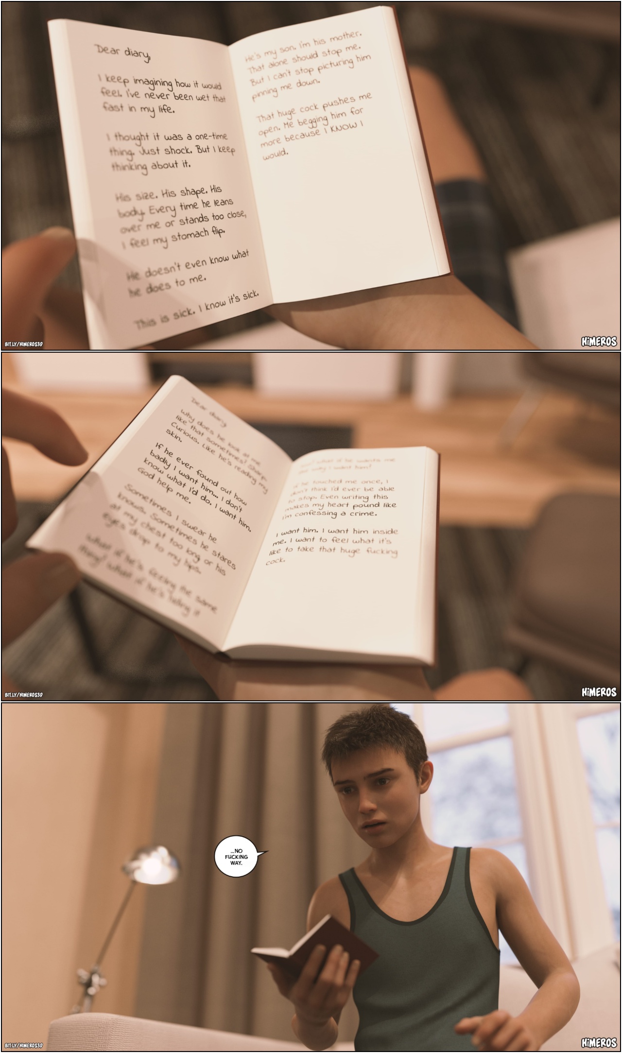 Dear Diary By Himeros3D Porn Comics english 05