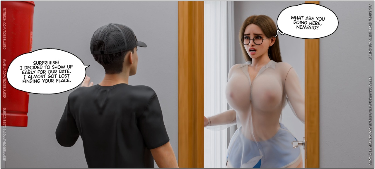 Dismissed By Rose Blue 3D Part 6 Porn Comics english 04