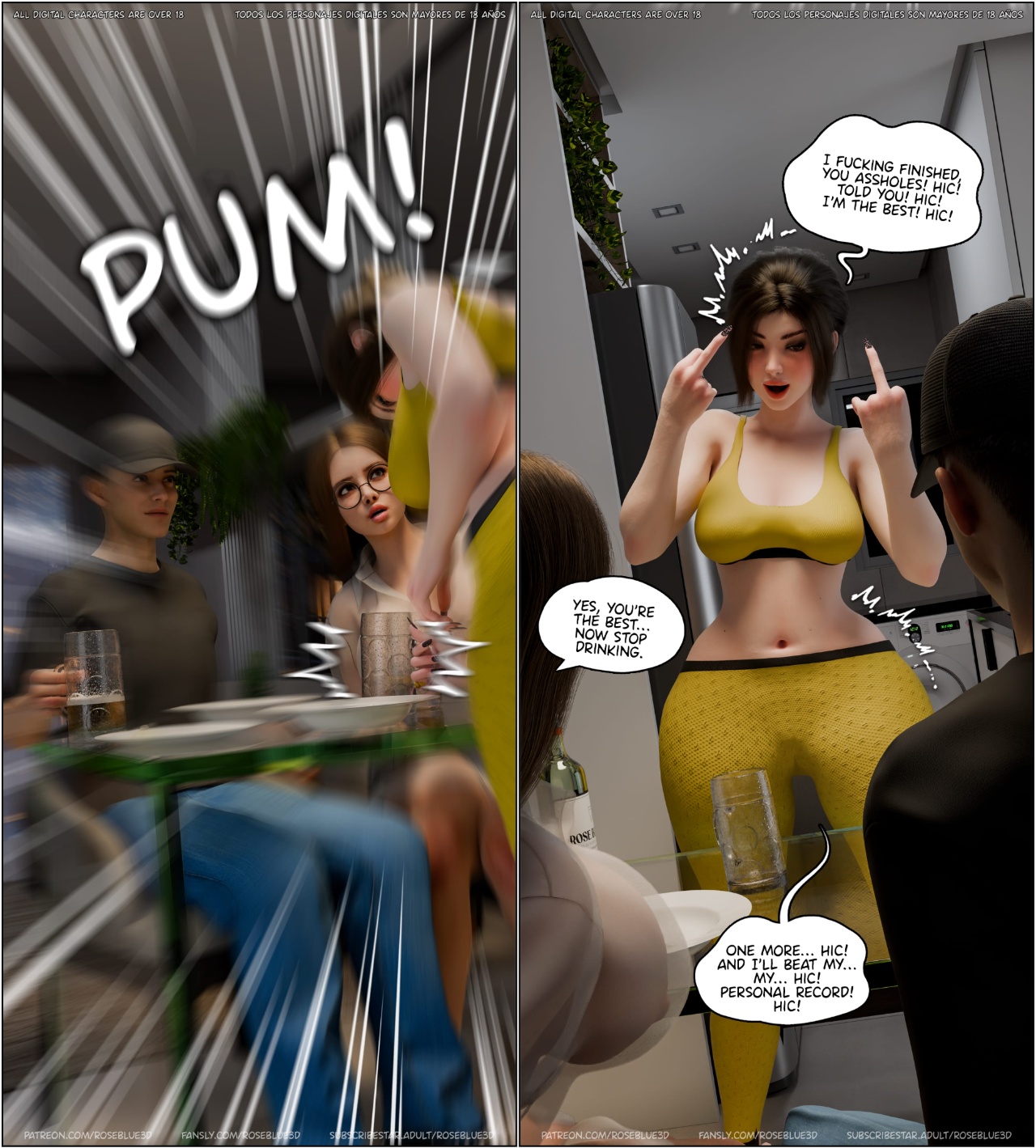 Dismissed By Rose Blue 3D Part 6 Porn Comics english 19