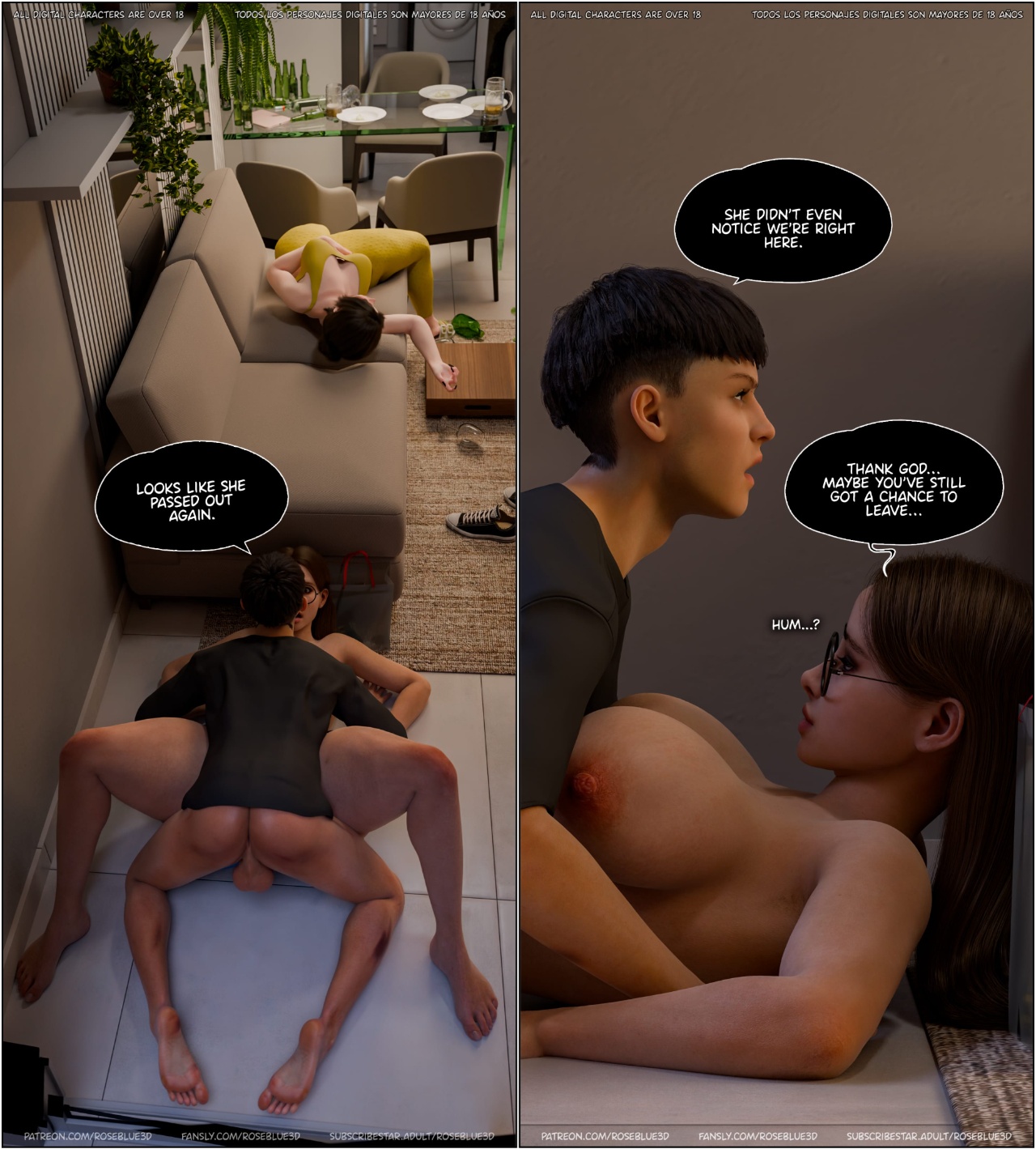 Dismissed By Rose Blue 3D Part 6 Porn Comics english 38