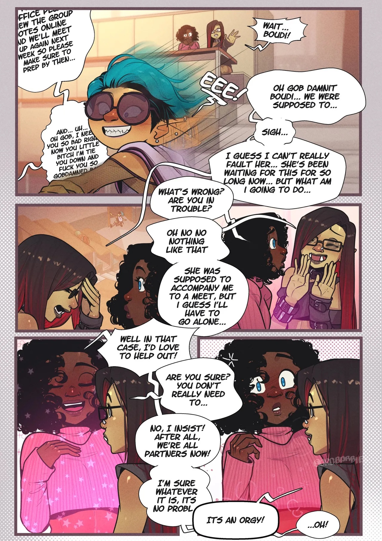 Erika's First Week Porn Comics english 45