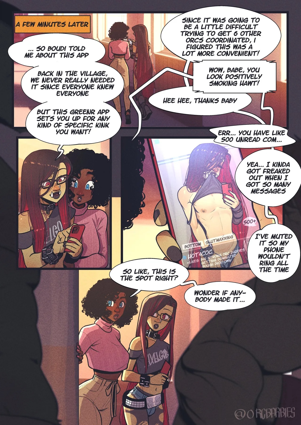 Erika's First Week Porn Comics english 46