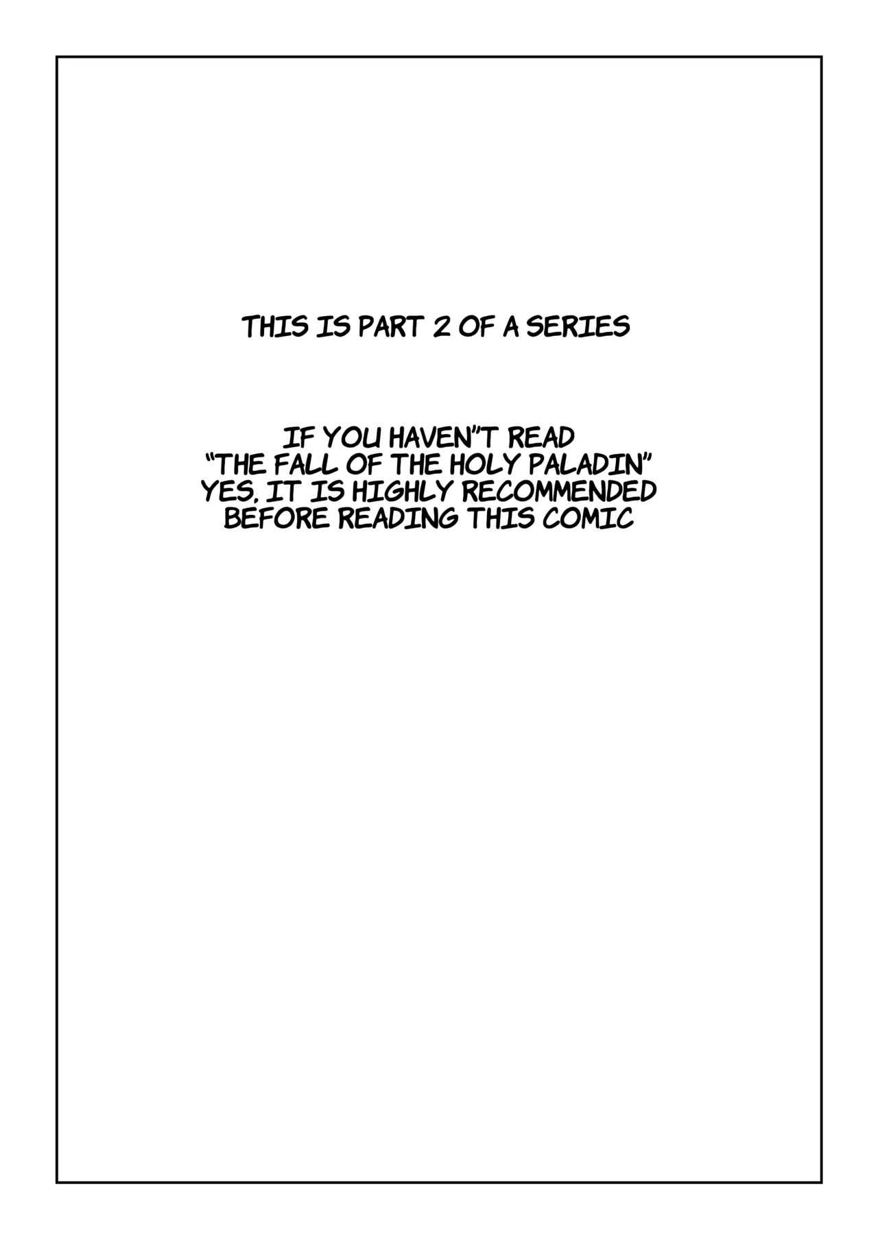 Fall Of The Holy Paladin Part 2: Liara's Descent Porn Comics english 02