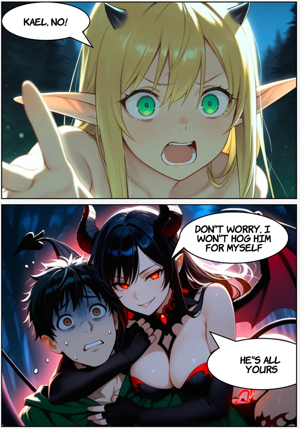 Fall Of The Holy Paladin Part 2: Liara's Descent Porn Comics english 14