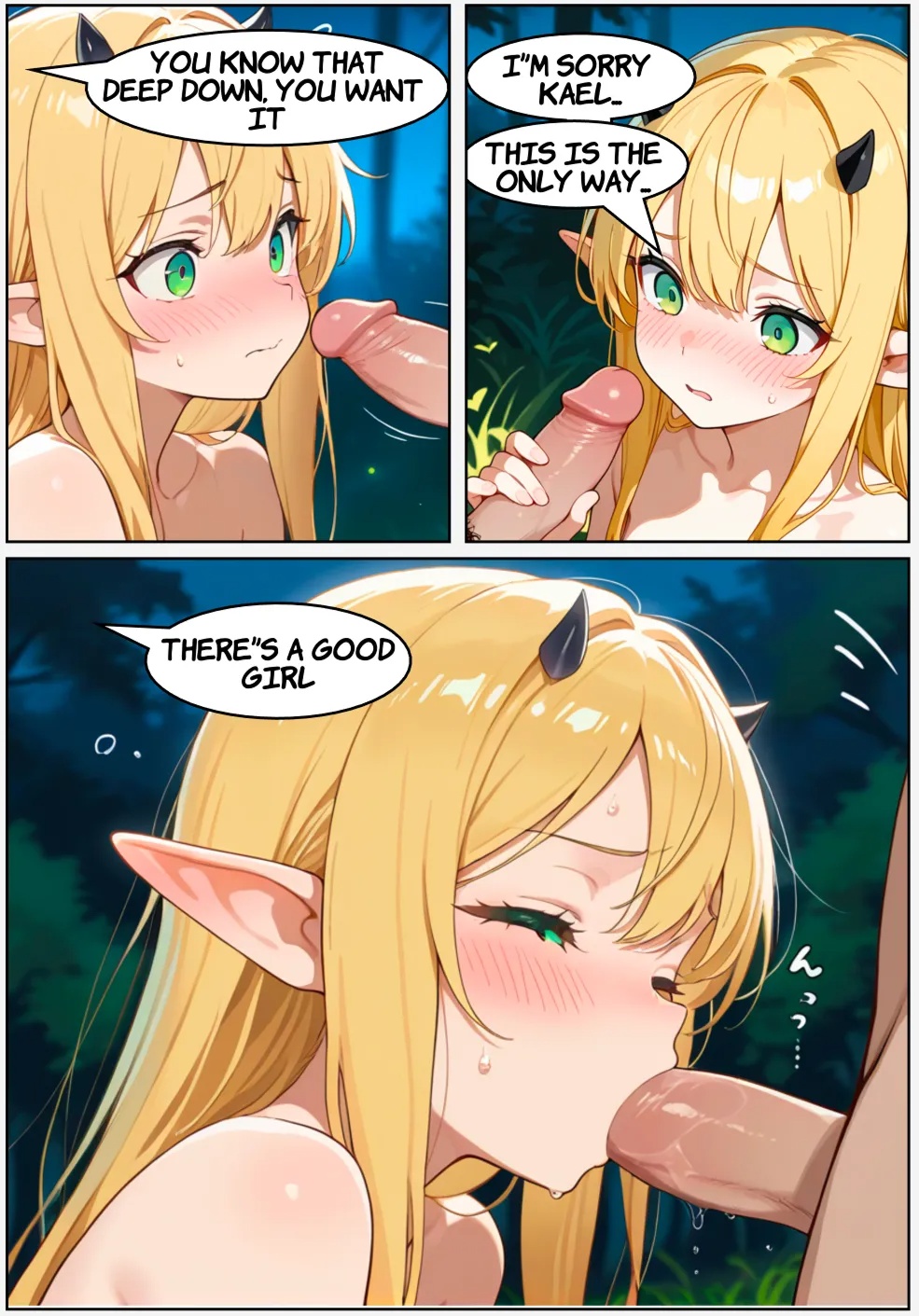 Fall Of The Holy Paladin Part 2: Liara's Descent Porn Comics english 16