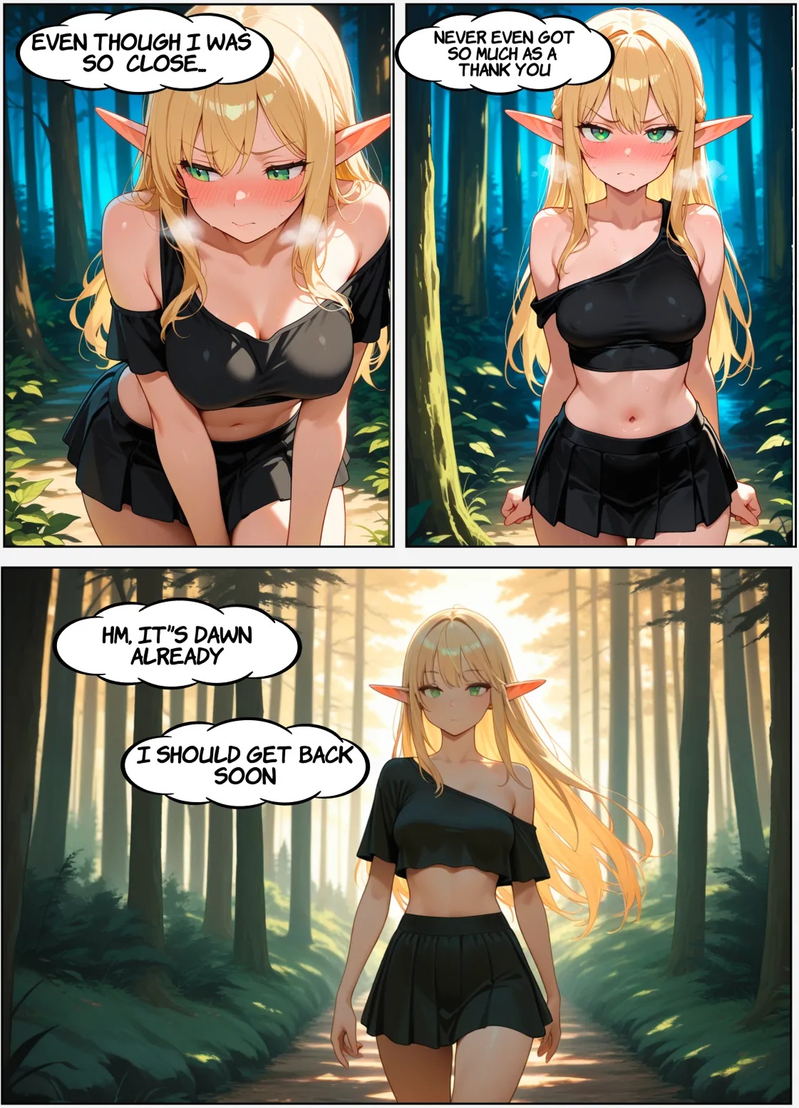 Fall Of The Holy Paladin Part 2: Liara's Descent Porn Comics english 38