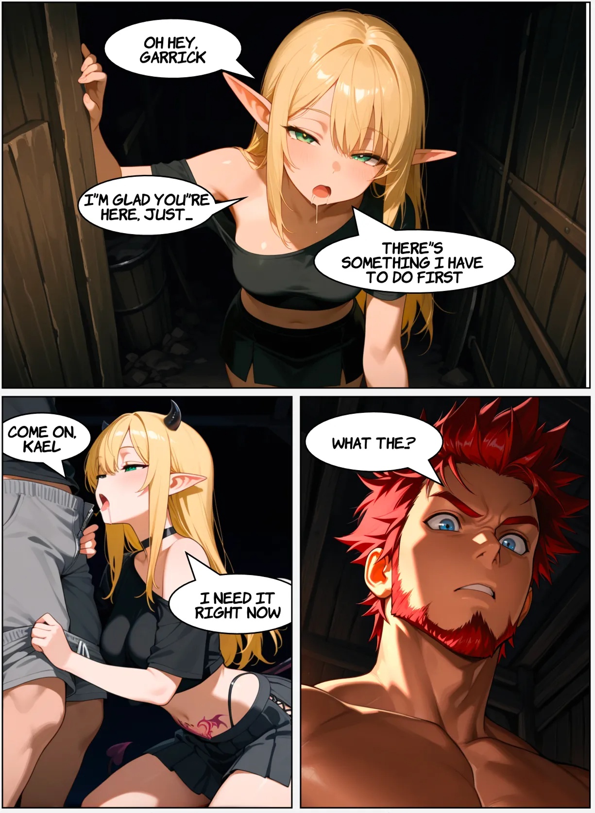 Fall Of The Holy Paladin Part 2: Liara's Descent Porn Comics english 54