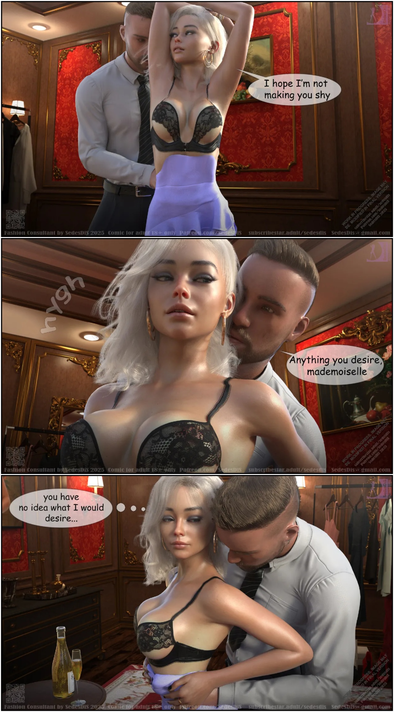 Fashion Consultant Porn Comics english 13