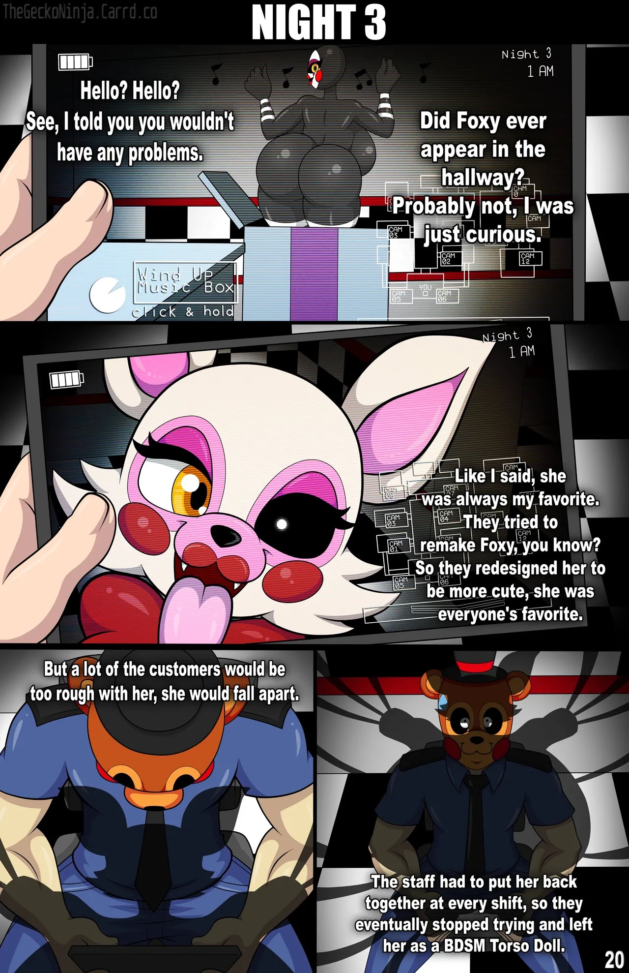 Five Fucks At Freddy's Part 2 Porn Comics english 21