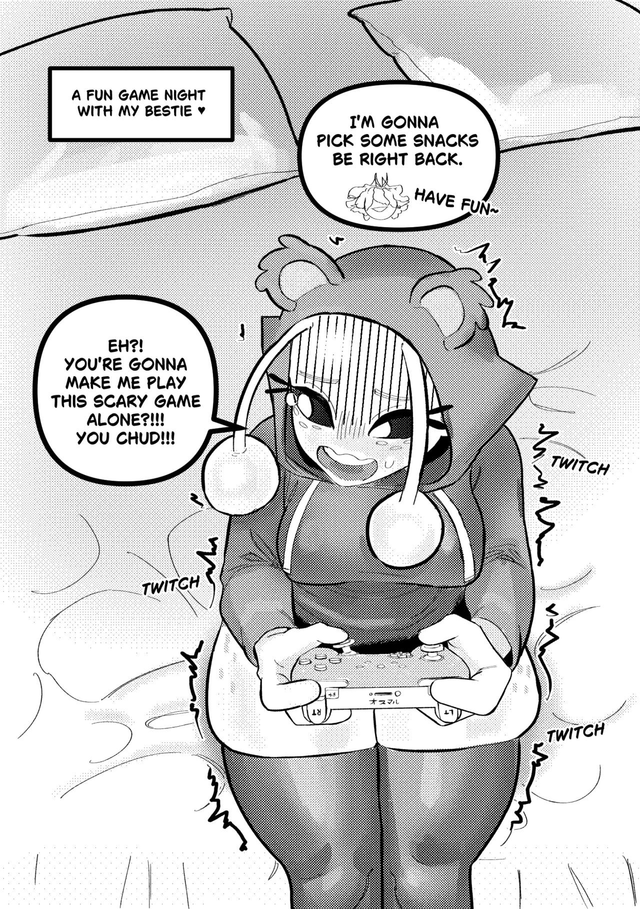 Fluffing Her Pillows Porn Comics english 03