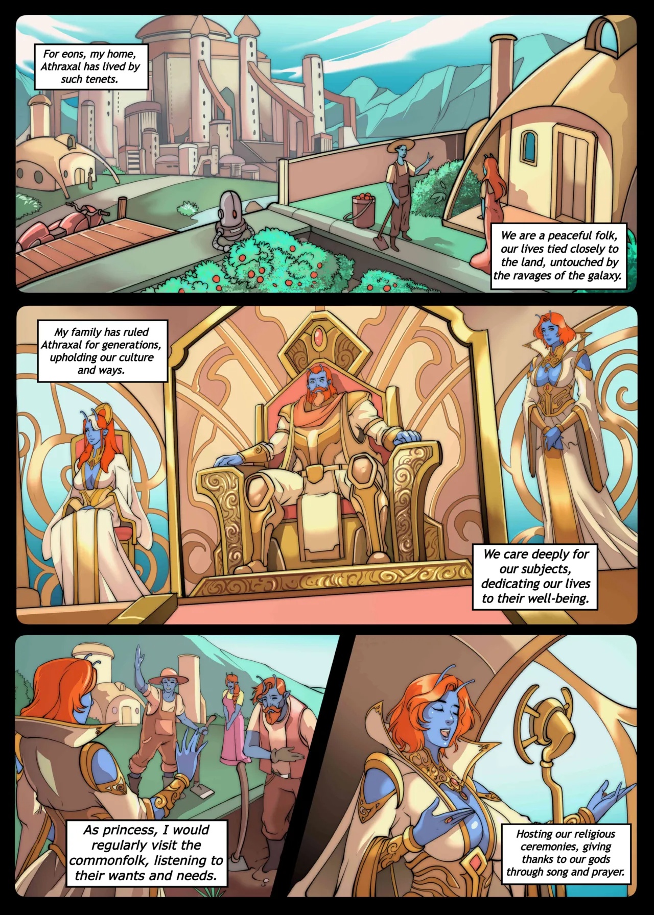 Galaxy Of Scum Issue Part 8: The Princess Porn Comics english 04