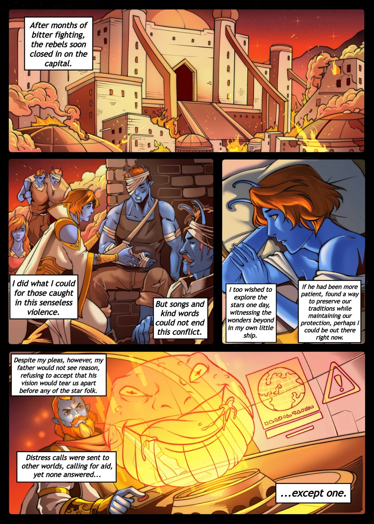 Galaxy Of Scum Issue Part 8: The Princess Porn Comics english 07