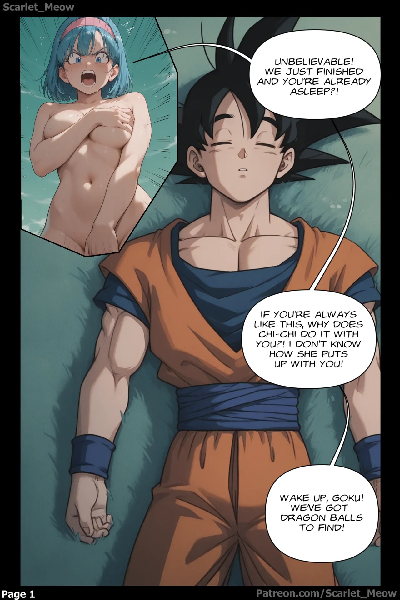Goku's Absence Part 9: Wish Toll Porn Comics english 02