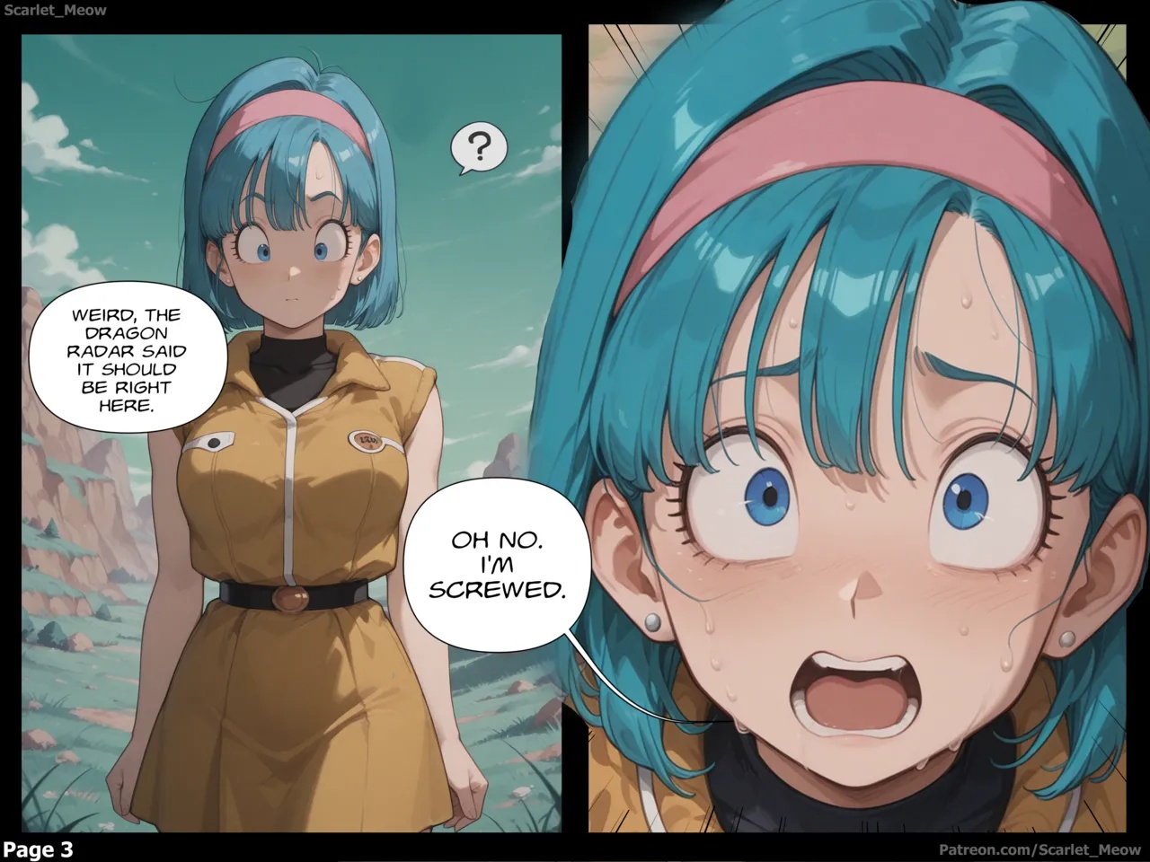 Goku's Absence Part 9: Wish Toll Porn Comics english 04