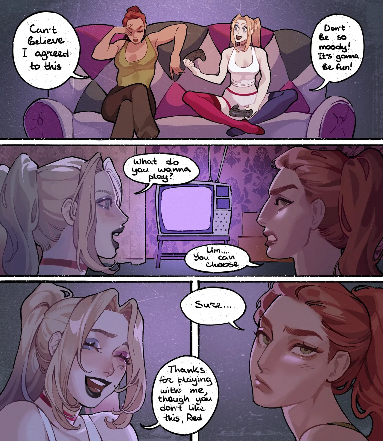 Harley x Ivy By Ahoguru Porn Comics english 04