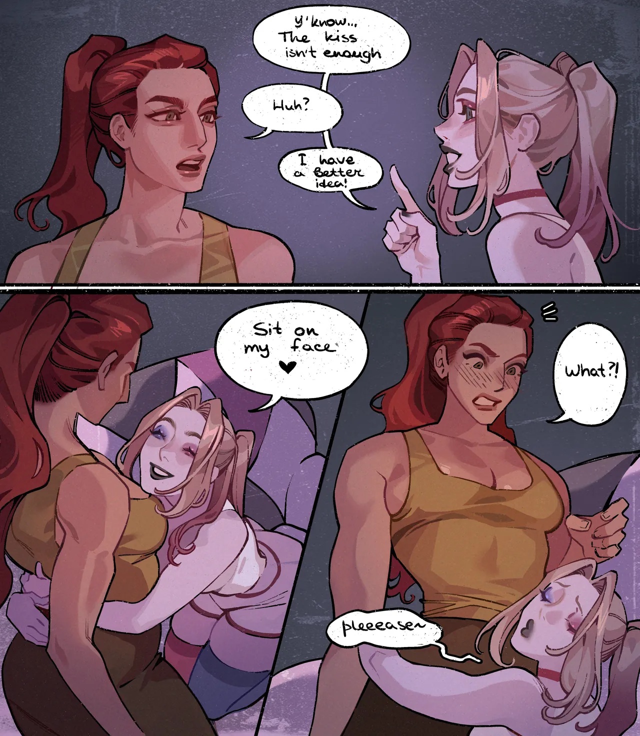 Harley x Ivy By Ahoguru Porn Comics english 07