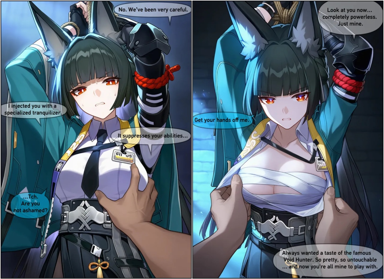 Hoshimi Miyabi Captured Part 1 Porn Comics english 07