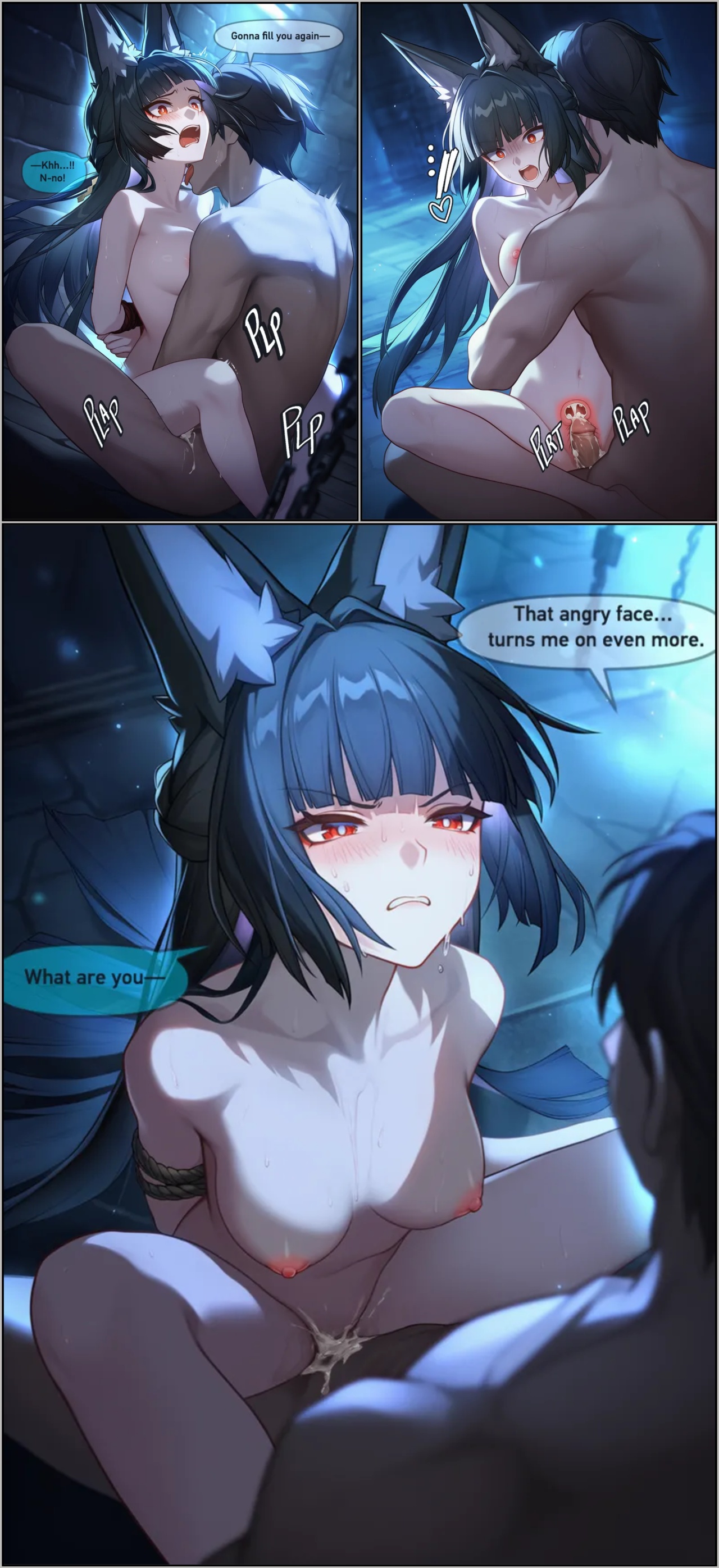 Hoshimi Miyabi Captured Part 2 Porn Comics english 17