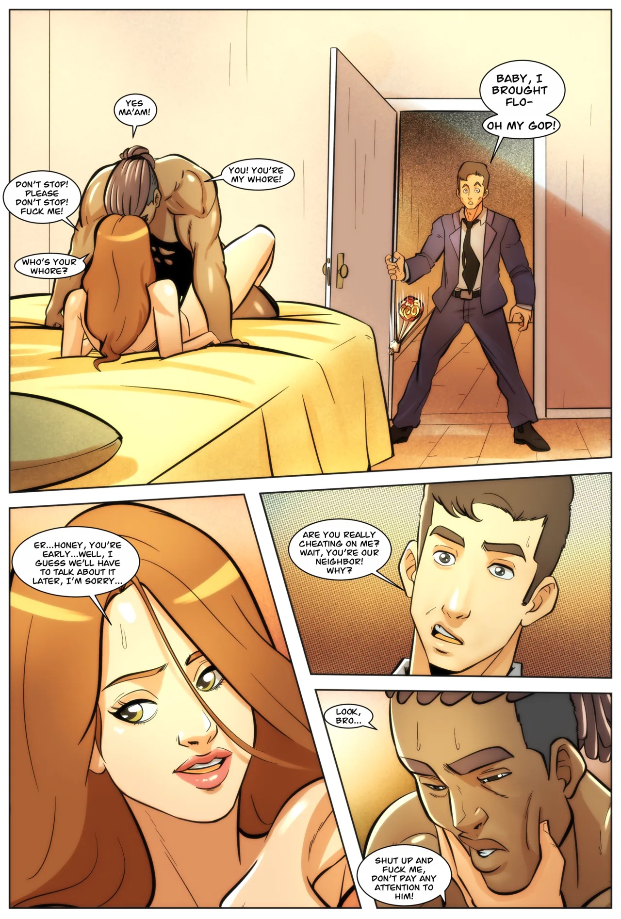 Hungry For BBC Porn Comics english 08