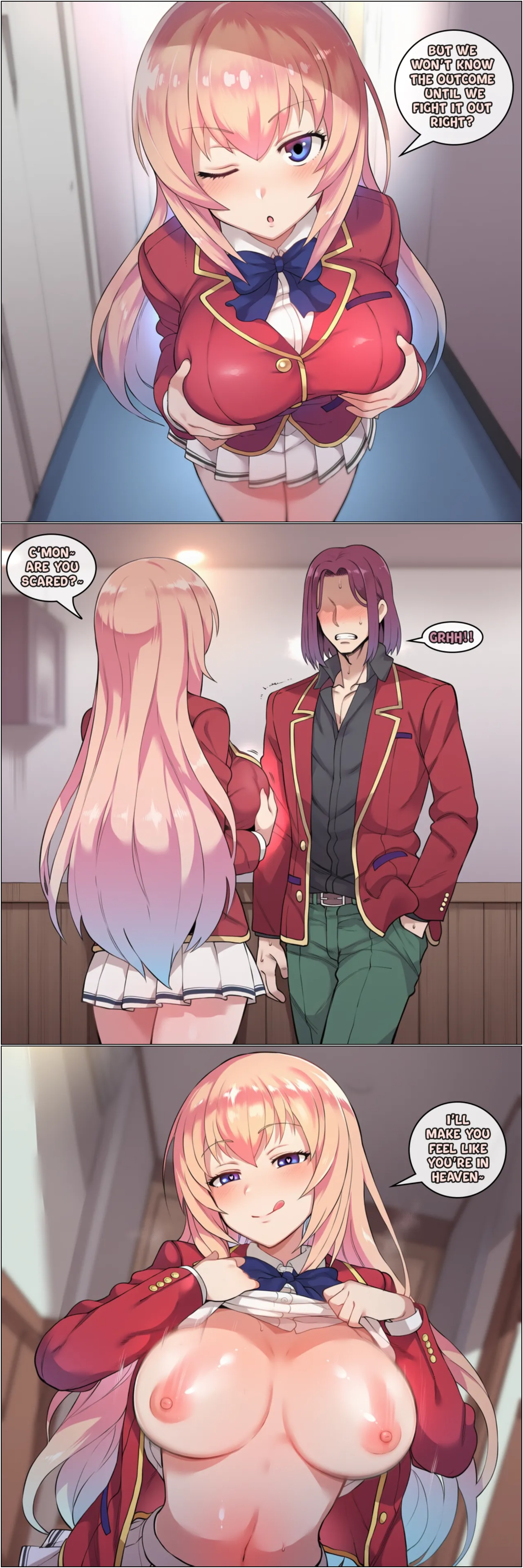 Ichinose Honami Vs Ryuuen Kakeru Porn Comics english 04