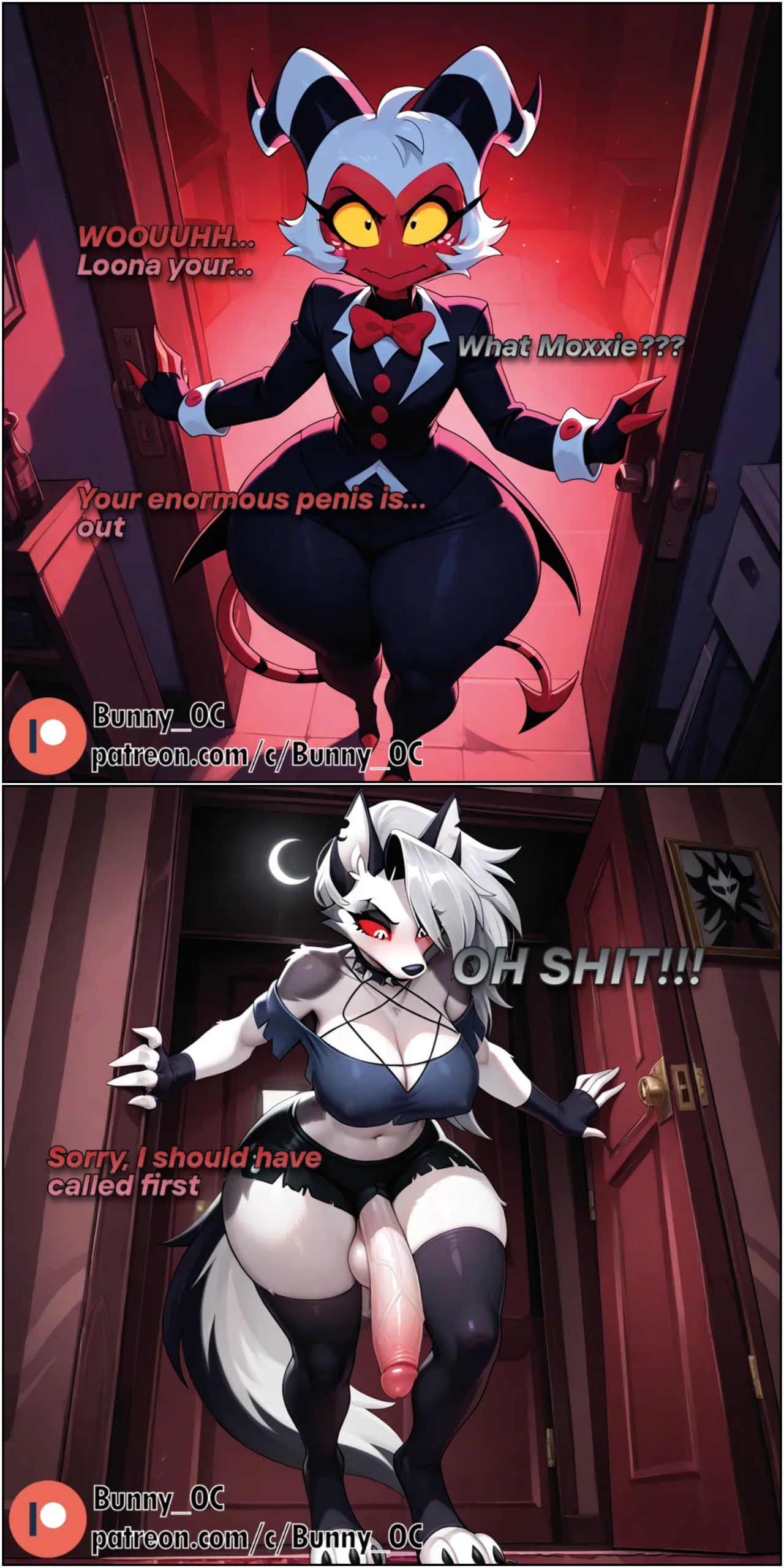 Irresistible Heat: Loona And Moxxie Porn Comics english 10