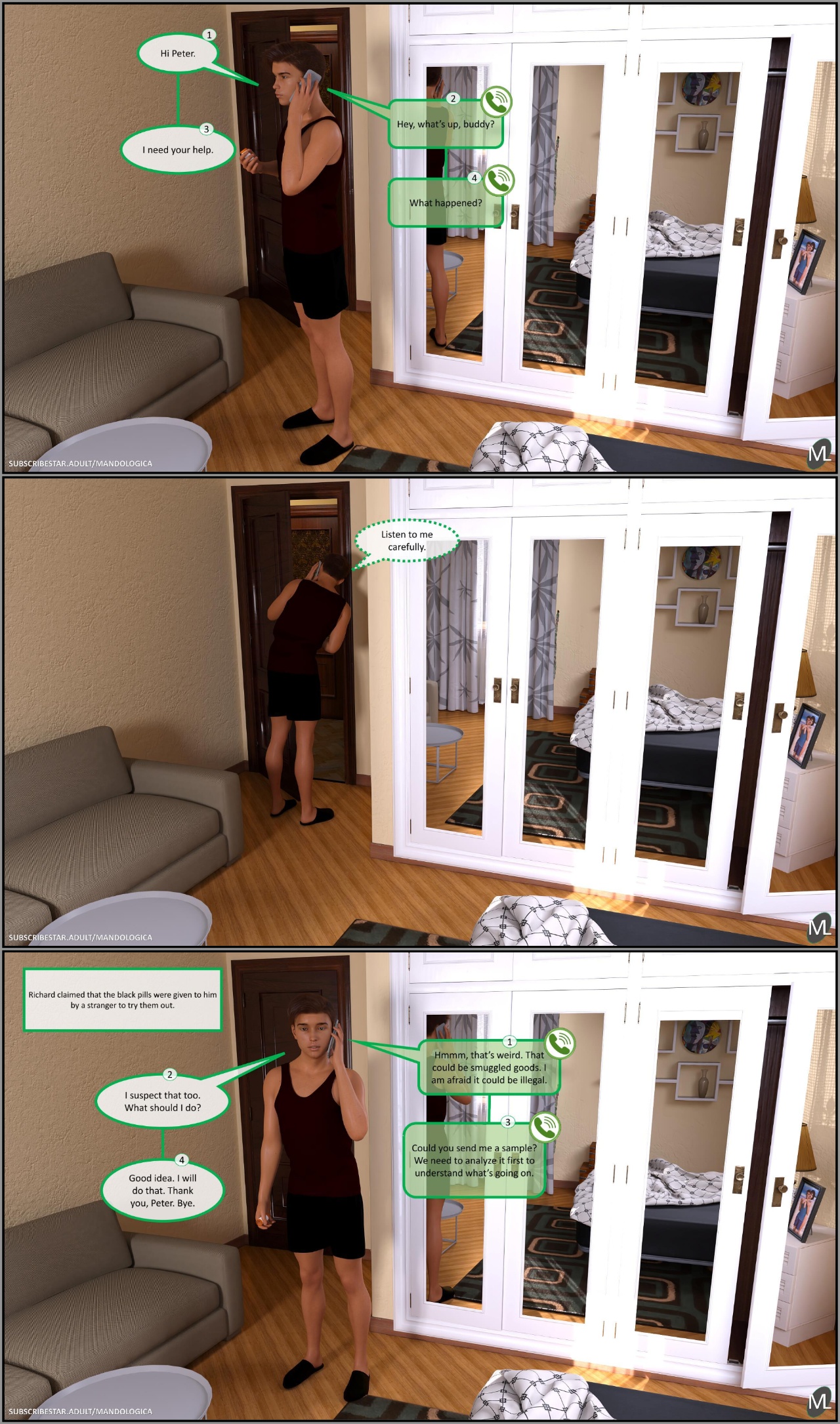 Just For You By MandoLogica Part 5 Porn Comics english 18